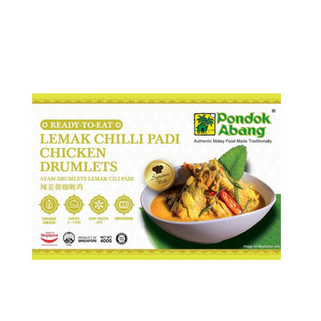 Pondok Abang, Lemak Chilli Padi Chicken Drumlets, 400 g